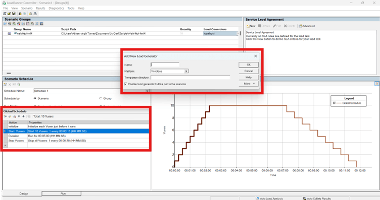 LoadView vs. LoadRunner – Teil II: Test-Szenario-Einrichtung