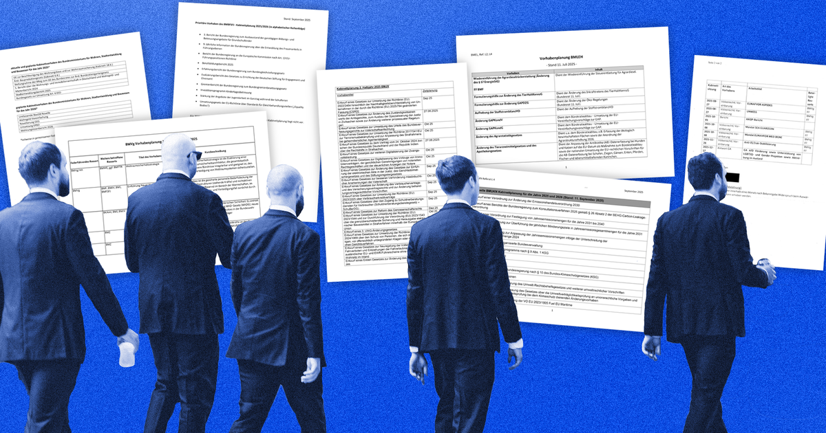 Die Vorhabenlisten der Bundesministerien: Was sonst, außer sozialer Härte und Ausländerfeindlichkeit?