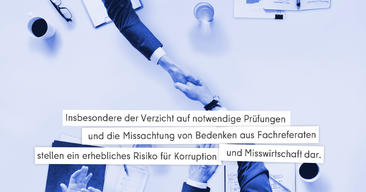 CDU-Fördermittelaffäre: „Erhebliches Risiko für Korruption“