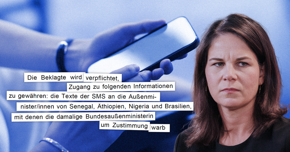 Informationsfreiheit gilt auch für SMS