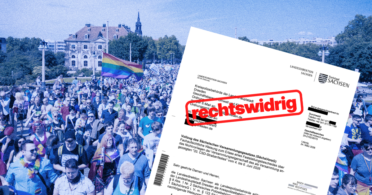 Sächsische Landesregierung verliert gegen den CSD Dresden
